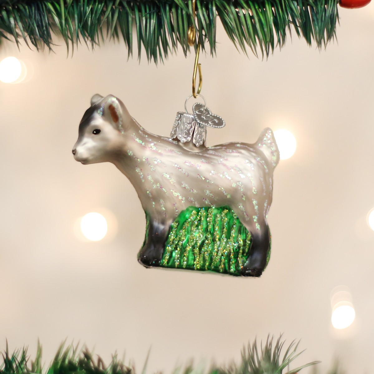 Old World Christmas - Wholesale Ornament - Pygmy Goat Ornament0