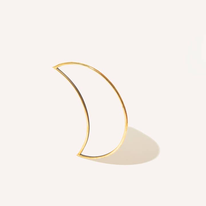Voyage - Wholesale Wall Mirror - Brass Mirror - Crescent Moon Small