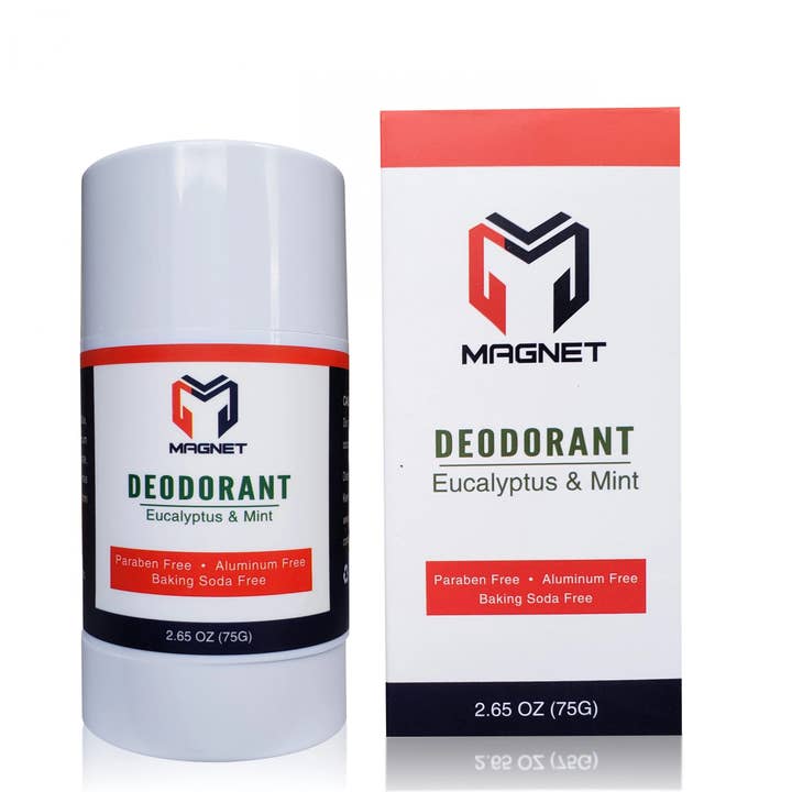 Déodorant à l'eucalyptus et à la menthe pour la vente par Magnet Body Care