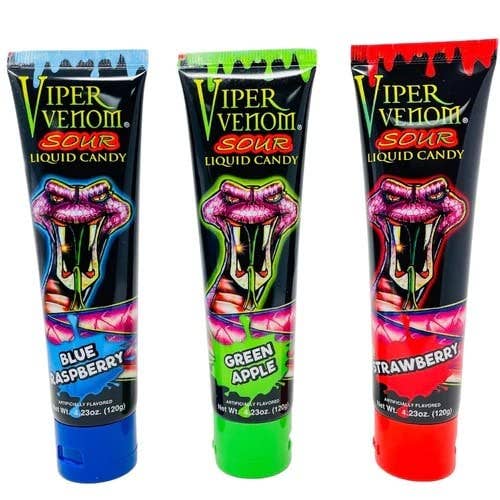 Shop The King - Wholesale Gummy - Viper Venom Sour Liquid Candy 12 Per Box1