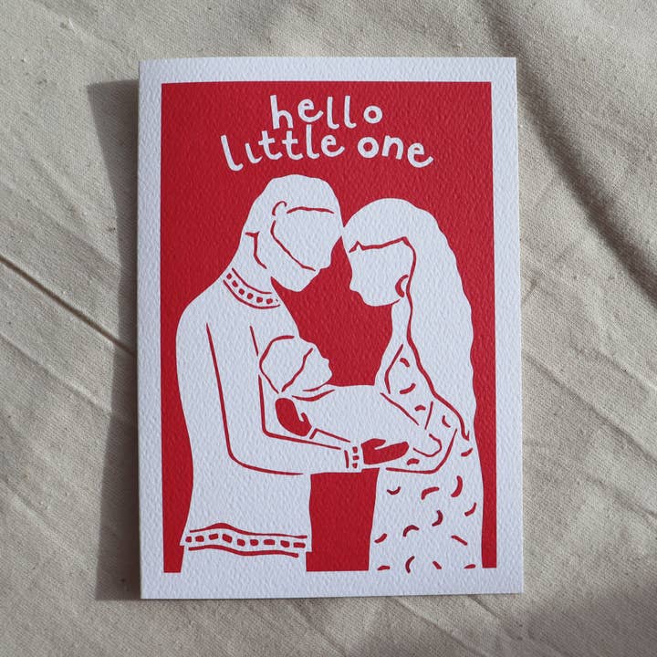 Hello Little One card for wholesale by Gemma Barnett