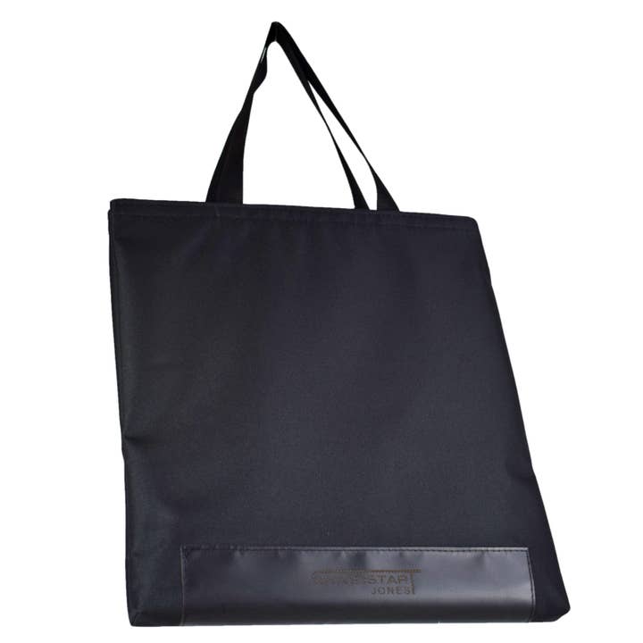 GOODSTART JONES – Großhandel Tragetasche – Unisex – Große Einkaufstasche 45x35 cm | SCHWARZ