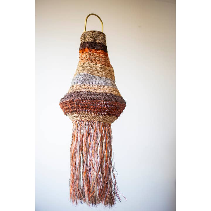 Casa Bonita - Wholesale Lamp Shade - Artisan Hand-Crocheted Vegan Fique Agave Light Shades4