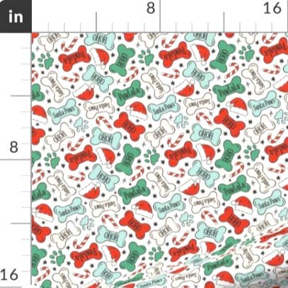 RUFFLECT Dog Bandanas - Wholesale Pet Bandana - Dog - Santa Paws RUFFLECT® Dog Bandana6