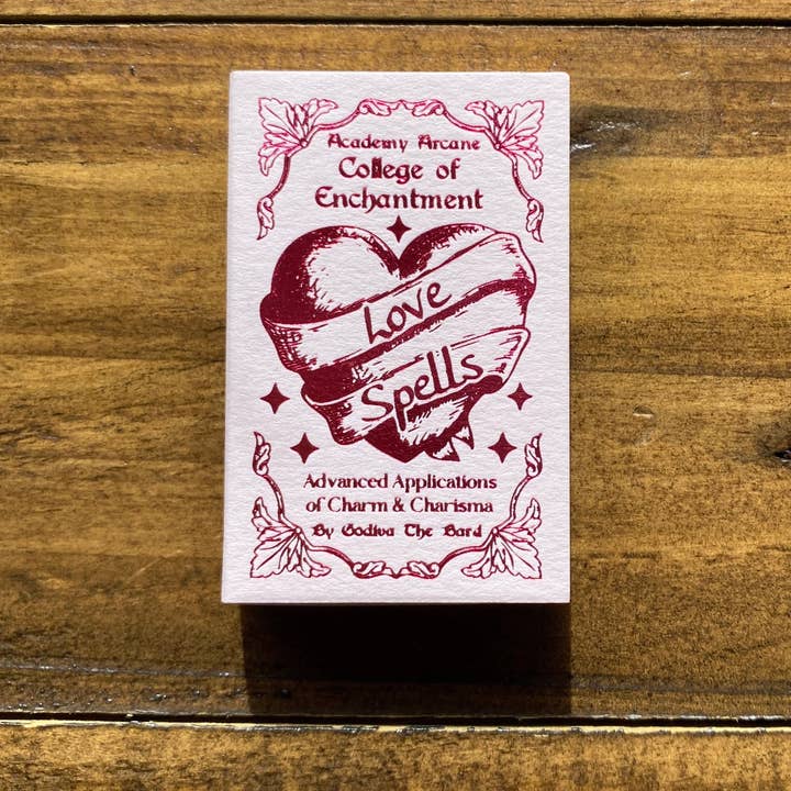 Love Spells: Matchbook for wholesale by Cantrip Candles