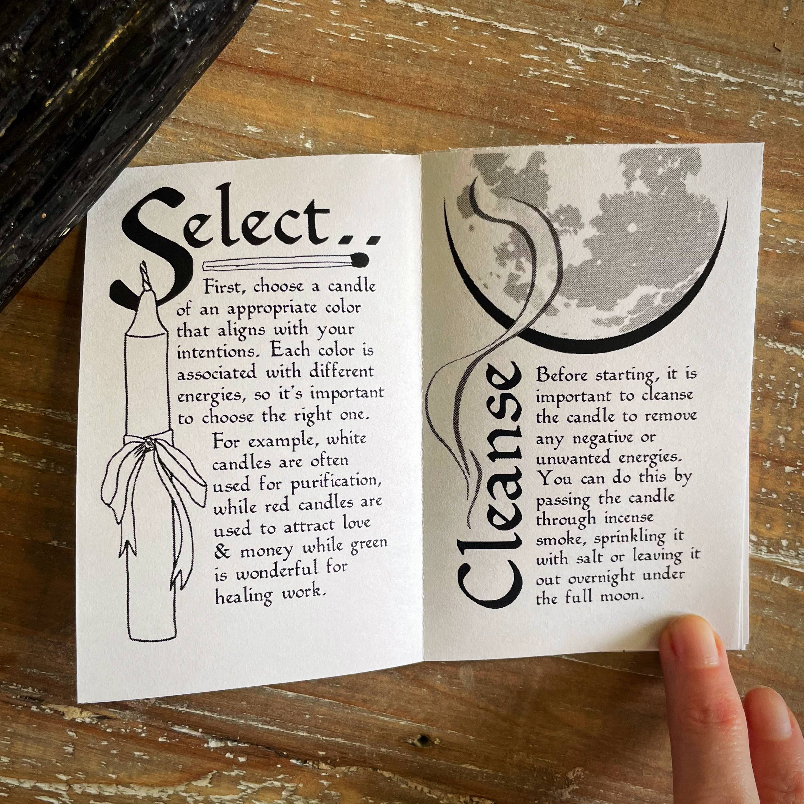 Witch Rich – Ficção contemporânea e literária por atacado – Velas de vestir para Ritual Work Pocket Zine1