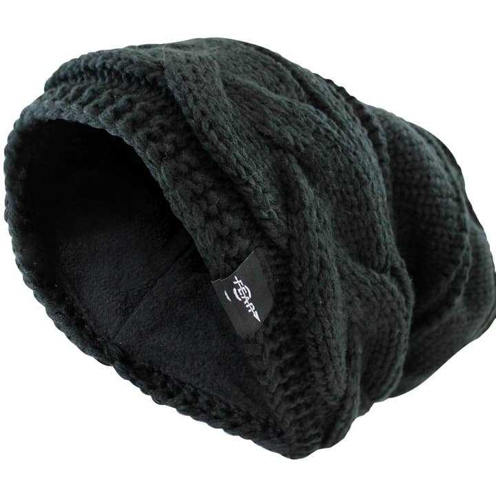 Fear0 NJ - Berretto invernale largo, foderato in pile per la vendita all'ingrosso da parte di Fear0