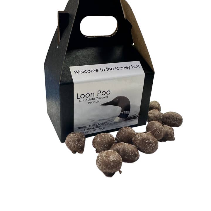 Speach Family Candy Shoppe - Wholesale Chocolate Covered Sweets - Loon Poo - Chocolate Covered Peanuts1