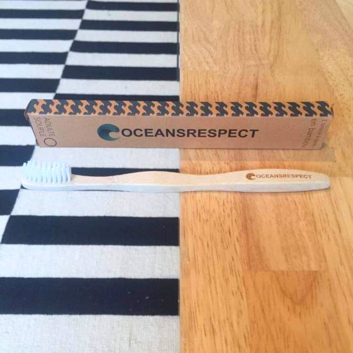 Oceansrespect 🌊🌍🌱 - Wholesale Toothbrush - Bamboo toothbrush - Adult - Soft (Old packaging)1