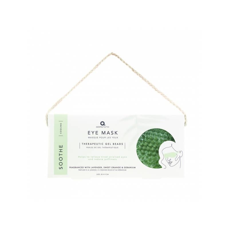 Beauty Pro - Wholesale Eye Treatment Mask - Aroma Home Essentials Gel Cooling Eye Mask Green