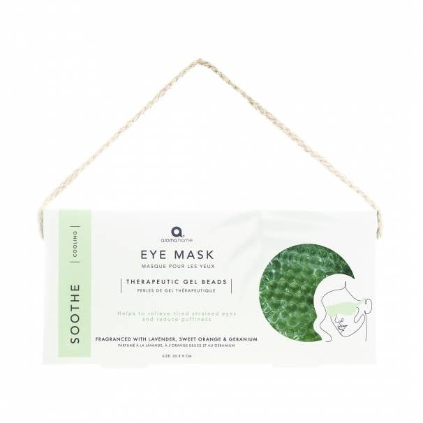 Beauty Pro - Wholesale Eye Treatment Mask - Aroma Home Essentials Gel Cooling Eye Mask Green0