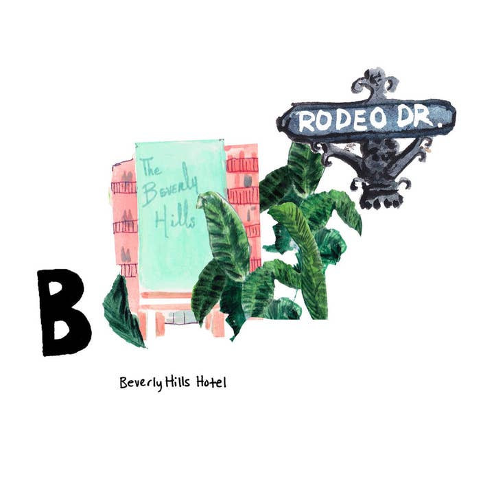 B (California) for wholesale by The Letters NYC