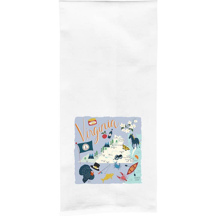 Works of Heart - Wholesale Tea Towel - Home State Home Tea Towels45