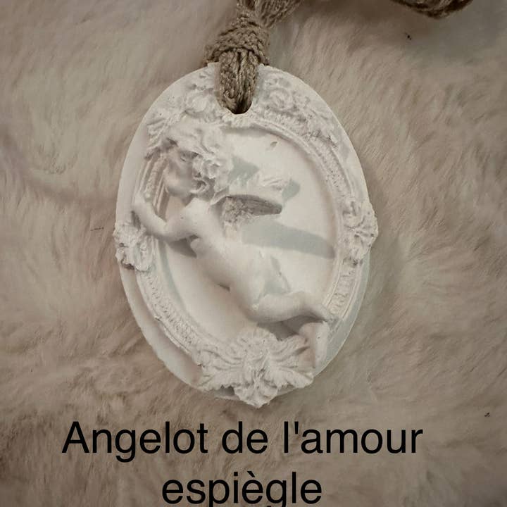 La marquisette - Wholesale Ornament - Little cherub frame Of mischievous love1