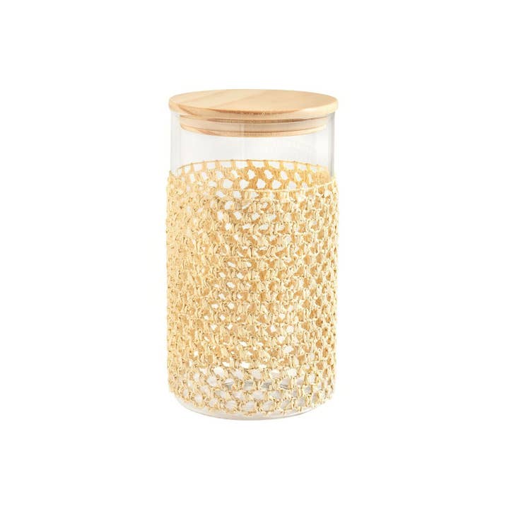 Borosilikatglas- und Strohhalmbehälter 1600 cc für den Großhandel von H&H