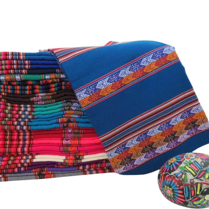 Sanyork Fair Trade - Wholesale Tapestry/Textiel - Mestana altaardoek Peruaanse sjamaanstof 40" Ceremoniaal