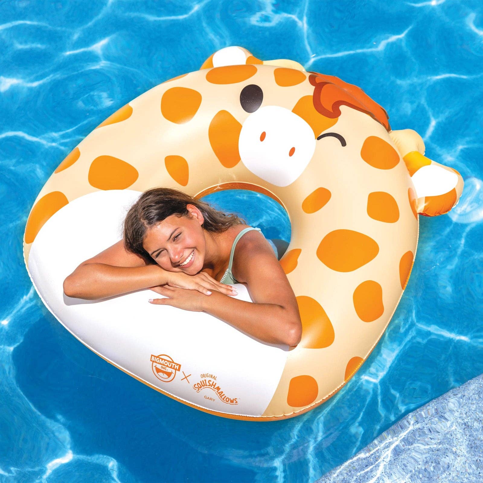 BigMouth Inc - Wholesale Inflatables - Squishmallows Gary the Giraffe Pool Float1