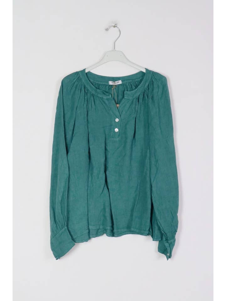 LÉA & LUC – wholesale Blus - Dam – Blus i 100 % linne REF.792335