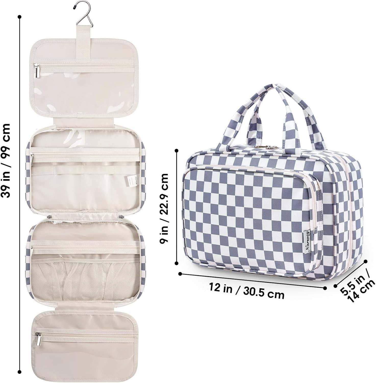 wandf – Großhandel Schmink-/Kosmetiktasche – Hängender Kulturbeutel für Frauen Reise-Make-up-Tasche142