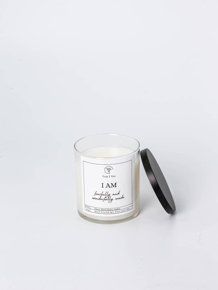 10oz Hand poured affirmation wickless candle for wholesale by True 2 You LLC