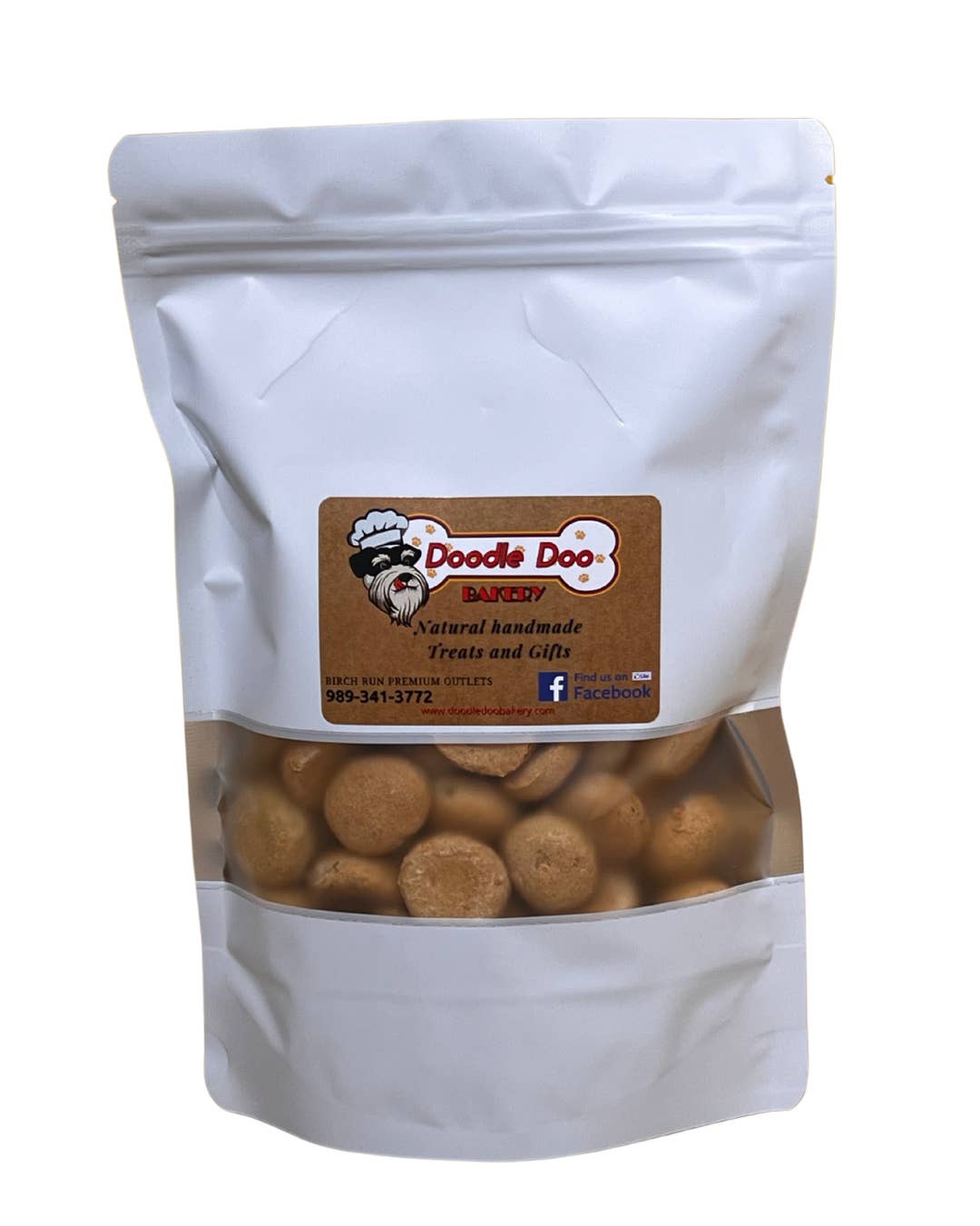 Doodle Doo Bakery - Wholesale Pet treats – Dog - Homemade Dog Treats - Bacon Cheddar Poppers 1/2 lb