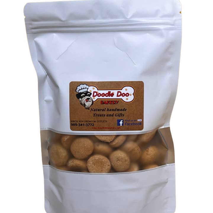 Doodle Doo Bakery - Wholesale Pet treats – Dog - Homemade Dog Treats - Bacon Cheddar Poppers 1/2 lb0