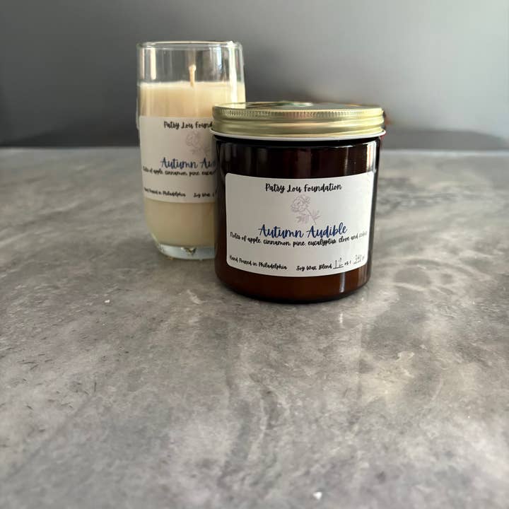 Patsy Lou Foundation – wholesale Jar/filled candle – Autumn Audible3