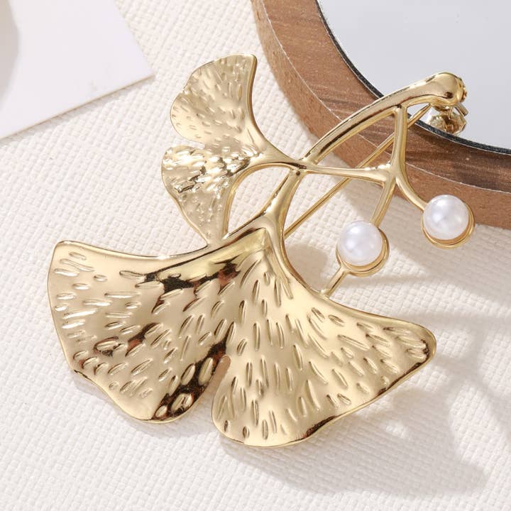 Guld Broche - Nerina for engroshandel på Faire0