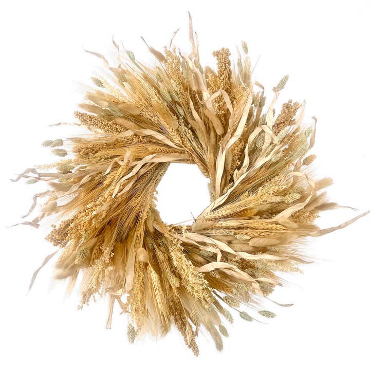 Andaluca – wholesale Wreath – Golden Grains Wreath