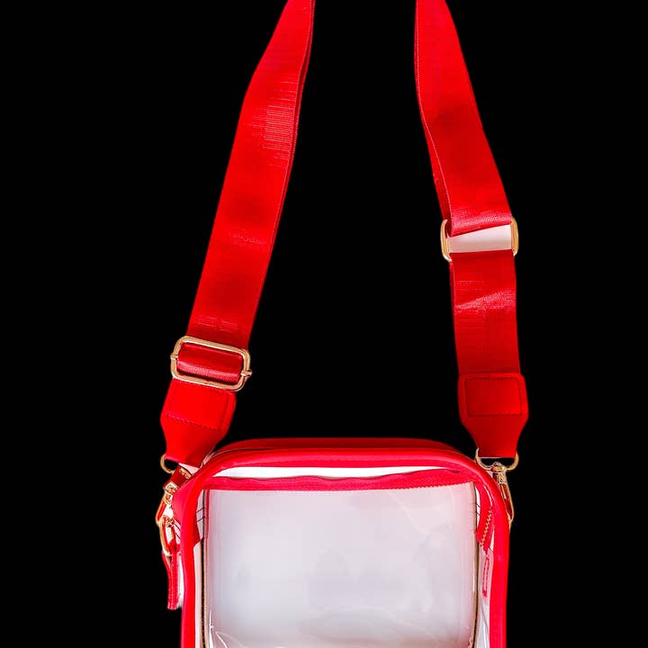 Social Grace & Company - Wholesale Crossbody Bag - Women's - Clear Purse Stadium Bag- Clear Bag for Concert or Event6