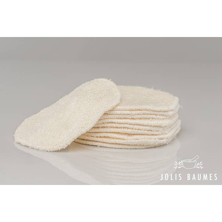 Jolis Baumes - Wholesale Wash Cloth - Pack of 10 washable fabric makeup remover wipes2
