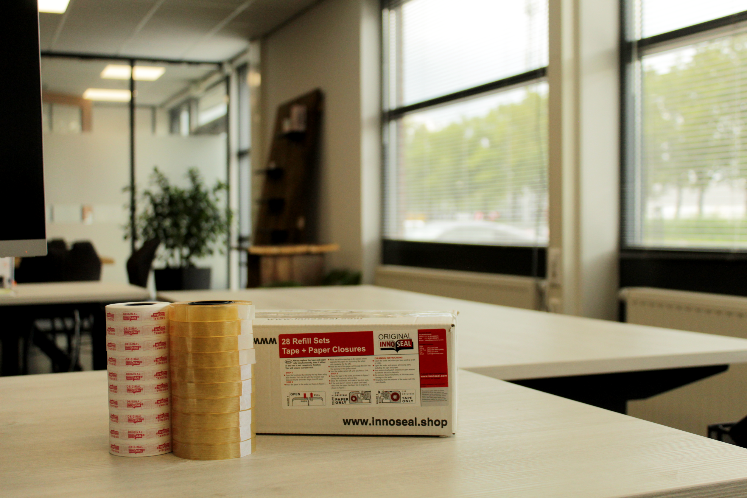 Innoseal - Wholesale Tape Dispenser - Completely Compact Clear6