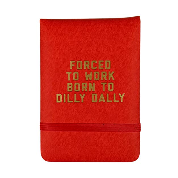 Gedwongen om te Werken Geboren om te Treuzelen Mini Gelijnd Dagboek voor wholesale door Golden Gems