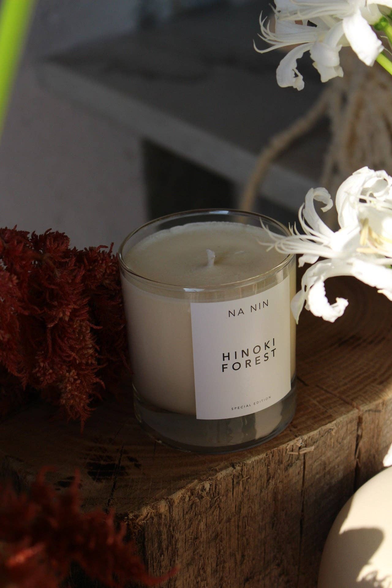 Na Nin - Wholesale Jar/Filled Candle - Hinoki Forest Candle / Available in Multiple Sizes3