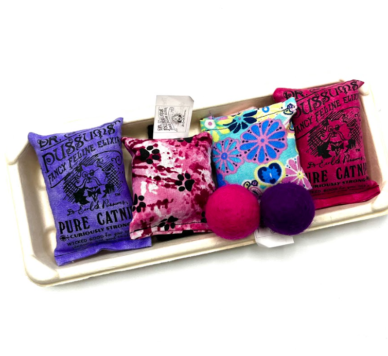 Dr. Pussums Catnip - Wholesale Pet Toy Set - Cat - Party Packs Catnip Toy Gift Set6