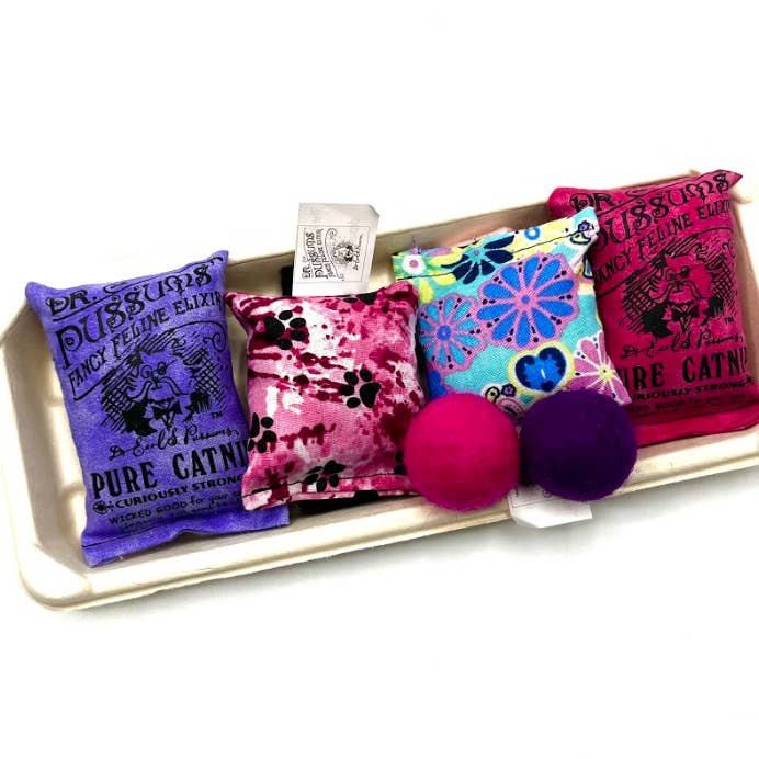 Dr. Pussums Catnip - Wholesale Pet Toy Set - Cat - Party Packs Catnip Toy Gift Set6