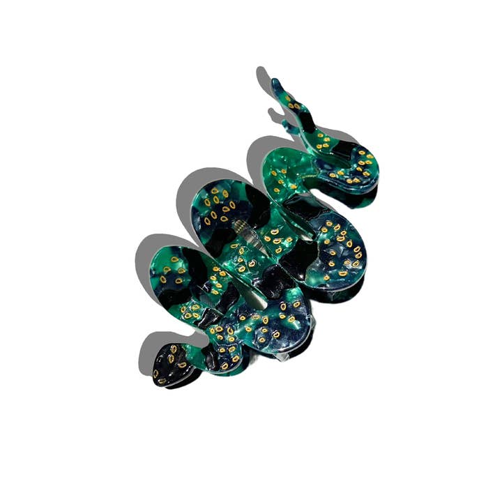Solar Eclipse - Wholesale Hair Clip - Women's - Hand-painted Snake Claw Hair Clip | Eco-Friendly
