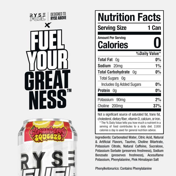 Campus Protein - Wholesale Sports/Energy Drink - RYSE Fuel Energy Drink15