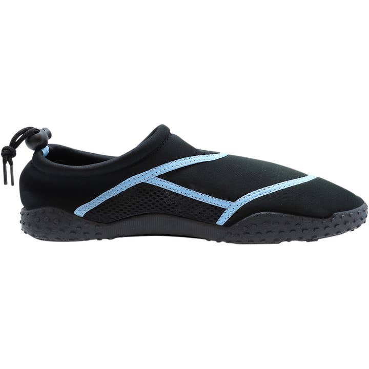 Eastern Off Price - Wholesale Water Shoes - Kids - Norty Big Boy's Water Shoes Aqua Socks 42070 - Black/Blue 2