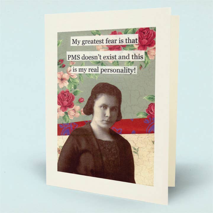 PMS Doesn't Exist Card for wholesale by Mina Lee Studio