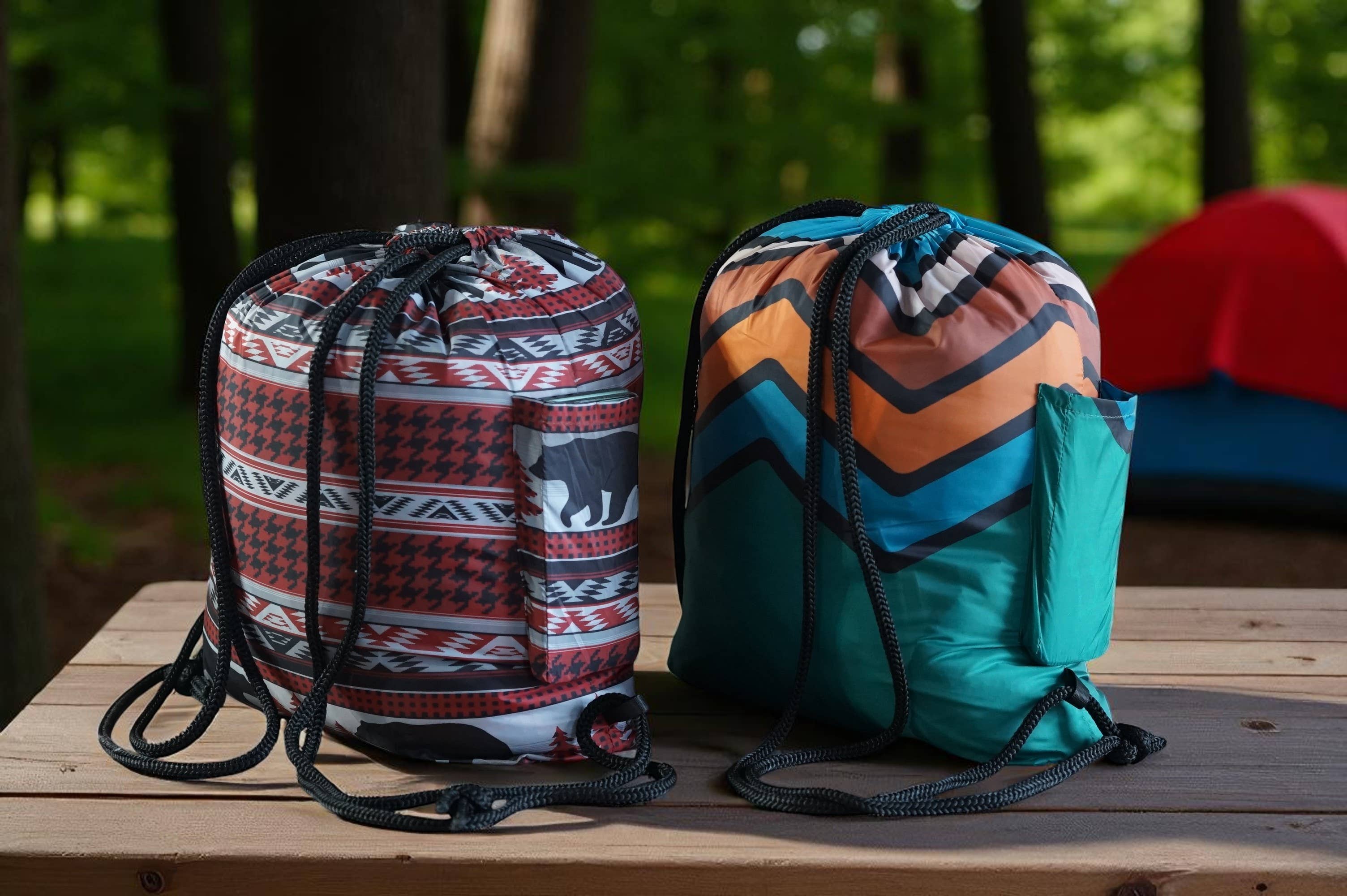 Earth Ragz – wholesale Prydnadsfilt – 4 I 1 PUFFERFILT BERG4