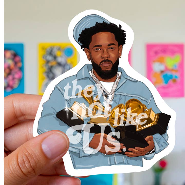 Cocollama Design - Wholesale Sticker - Kendrick Lamar Cute Vinyl Decal for Fans 1
