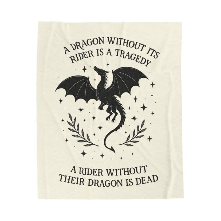 OhhhSoPeachy - Wholesale Throw Blanket - Fourth Wing Book Gift, Book Lover Gift, Fourth Wing Reader Present, Cozy Blanket for Bookworms, ACOTAR Merchandise1