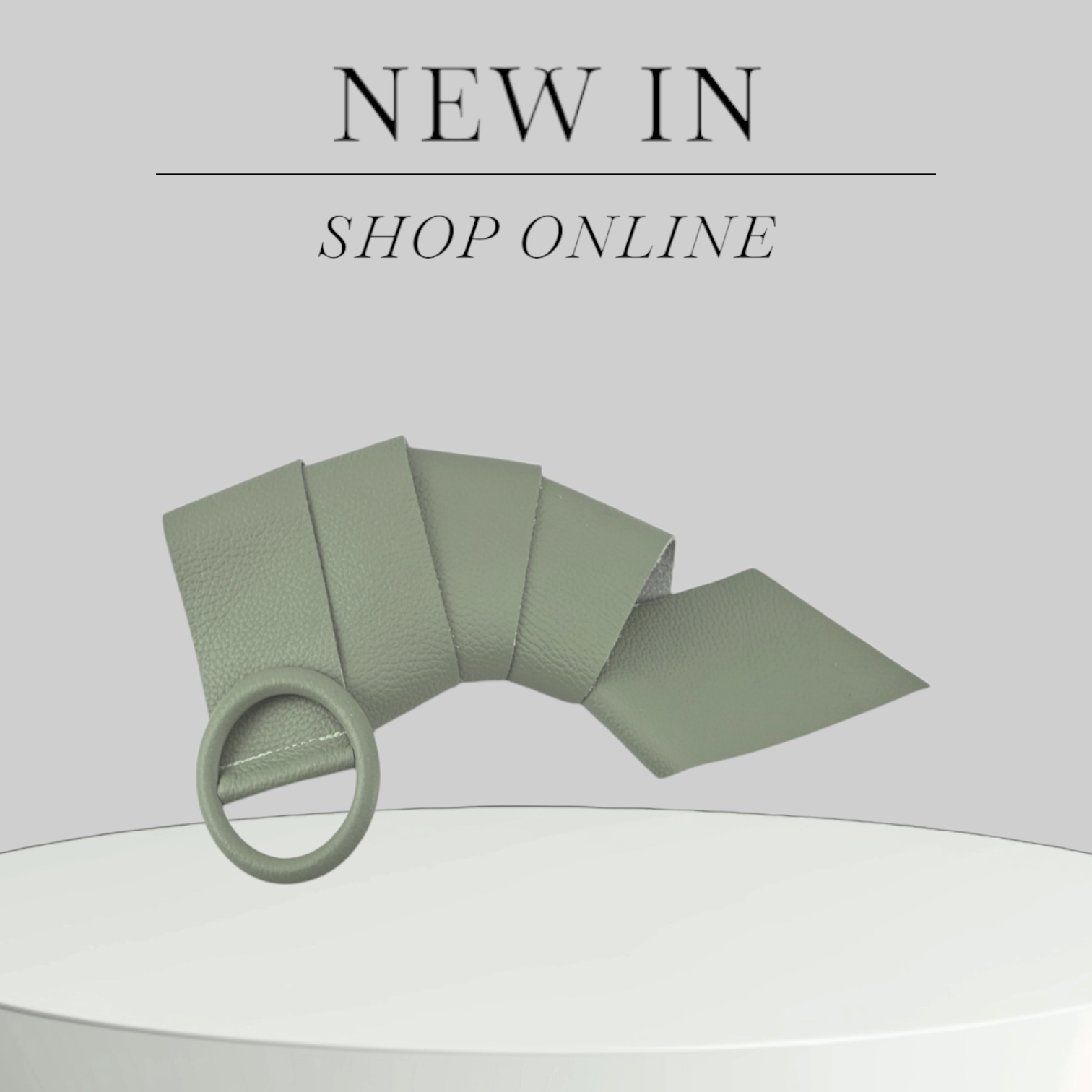 ITALIAN'S LEATHER – wholesale Belt – Women's – Claudia Cowhide Belt 22021834