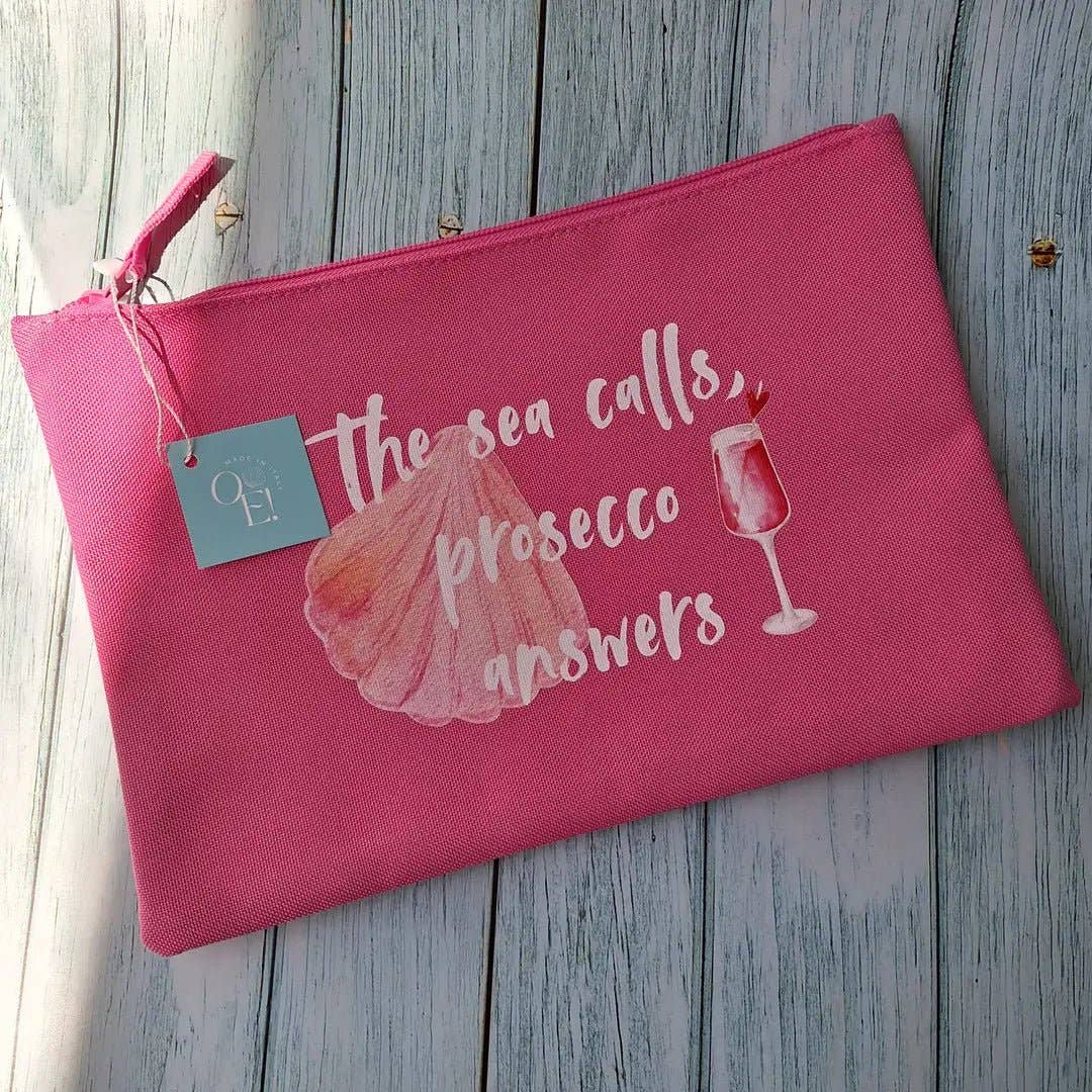 OE! - Wholesale Pouch - Women's - The sea calls, prosecco answers - Pochette3