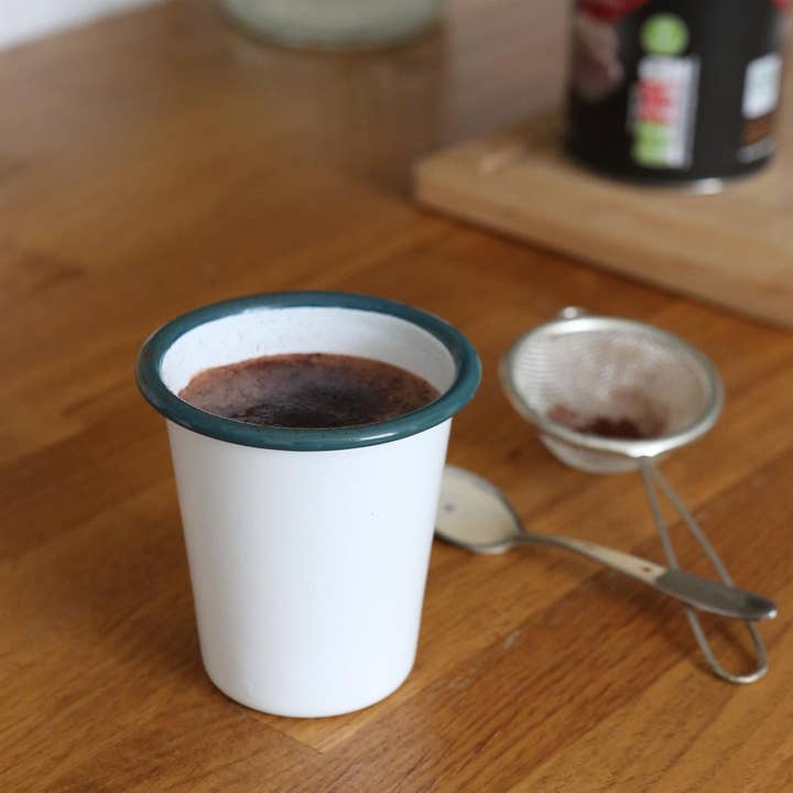 Rinkit Ltd - Wholesale Drinking Glass/Cup - 300ml White Enamel Tumbler1