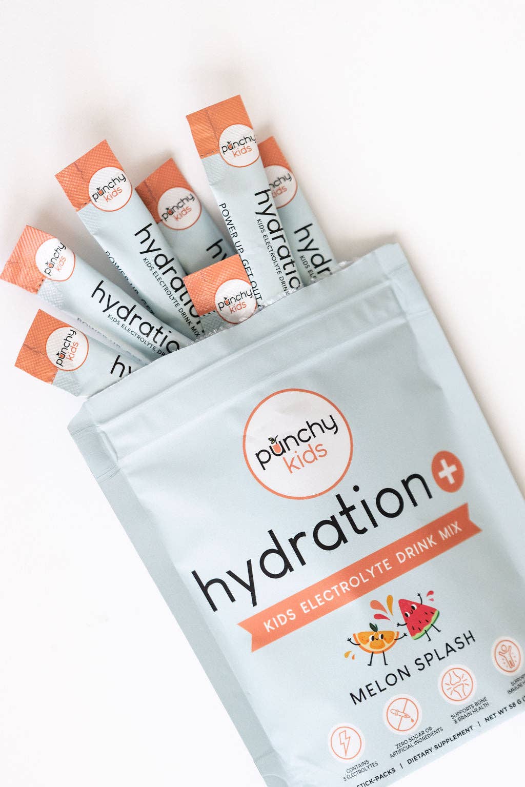 Punchy Kids – Engroshandel Pulver til sunhedsdrik – Hydration+ Stickpakker7