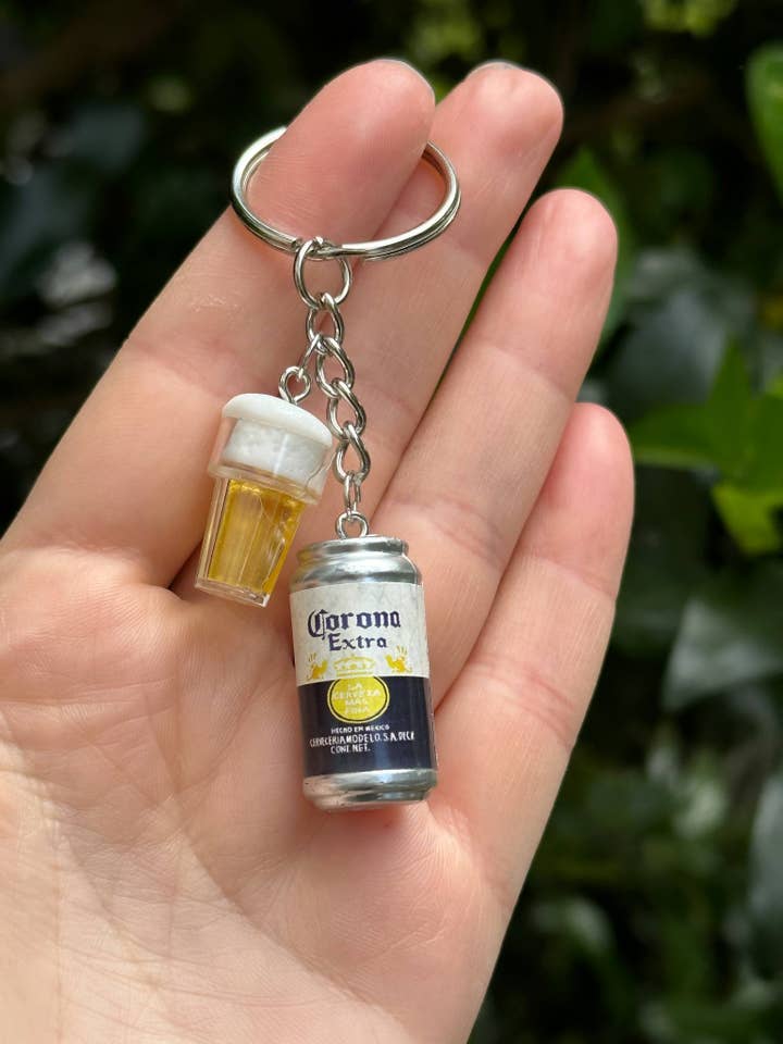 Cor. Ölkapsylöppnare med ölglasberlock – Rolig present för wholesale av Arcfo Jewelry