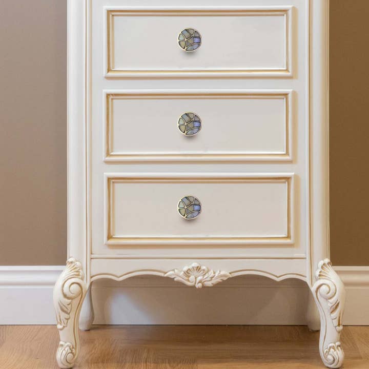 Perilla Home - Wholesale Knob/Pull - Set Of Six Kyoto Mother of Pearl Knob