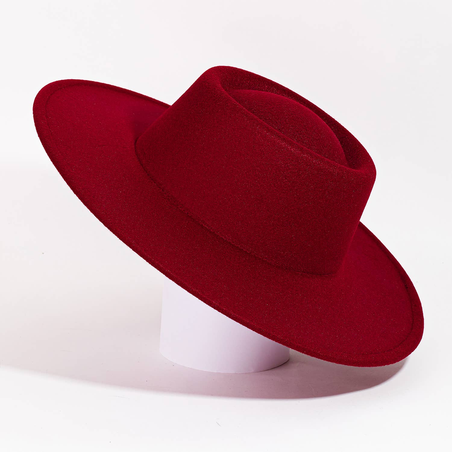 Collections by Fame Accessories - Wholesale Fedora - Women's - Flat Brim Pork Pie Fashion Hat5